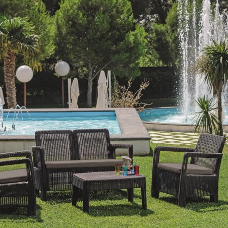 09113-175-00 KETER Set mobilier gradina graphite Tarifa