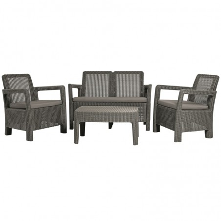 09113-175-00 KETER Set mobilier gradina graphite Tarifa