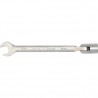 52846 VOREL Cheie fixa si tubulara 17 mm, cu articulatie
