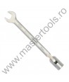 52846 VOREL Cheie fixa si tubulara 17 mm, cu articulatie