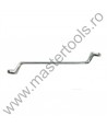 52070 VOREL Cheie inelara cu cot, diametru interior 6 x 7 mm