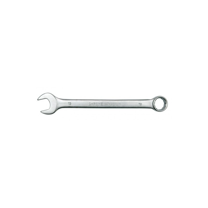 51684 VOREL Cheie combinata satinata, dimensiune 19 mm