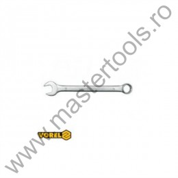 51686 VOREL Cheie combinata satinata, dimensiune 21 mm