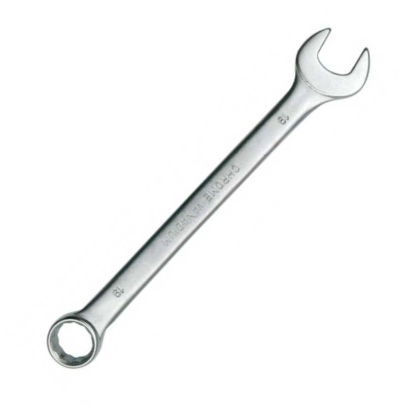 51693 VOREL Cheie combinata satinata, dimensiune 28 mm