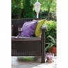 09120-599-00 KETER Canapea cu 3 locuri maro Corfu Love Seat
