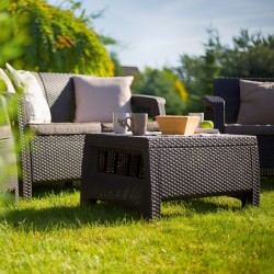 09117-599-00 KETER Set mobilier gradina maro Corfu