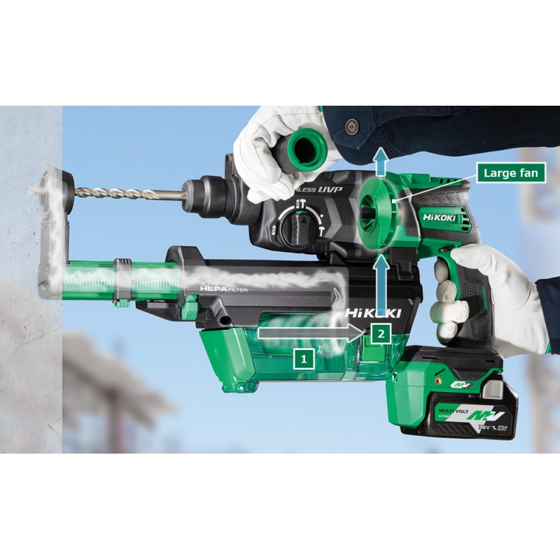 376971 HiKOKI Dispozitiv de extractie a prafului pt. DH36DPE, DH18DPC