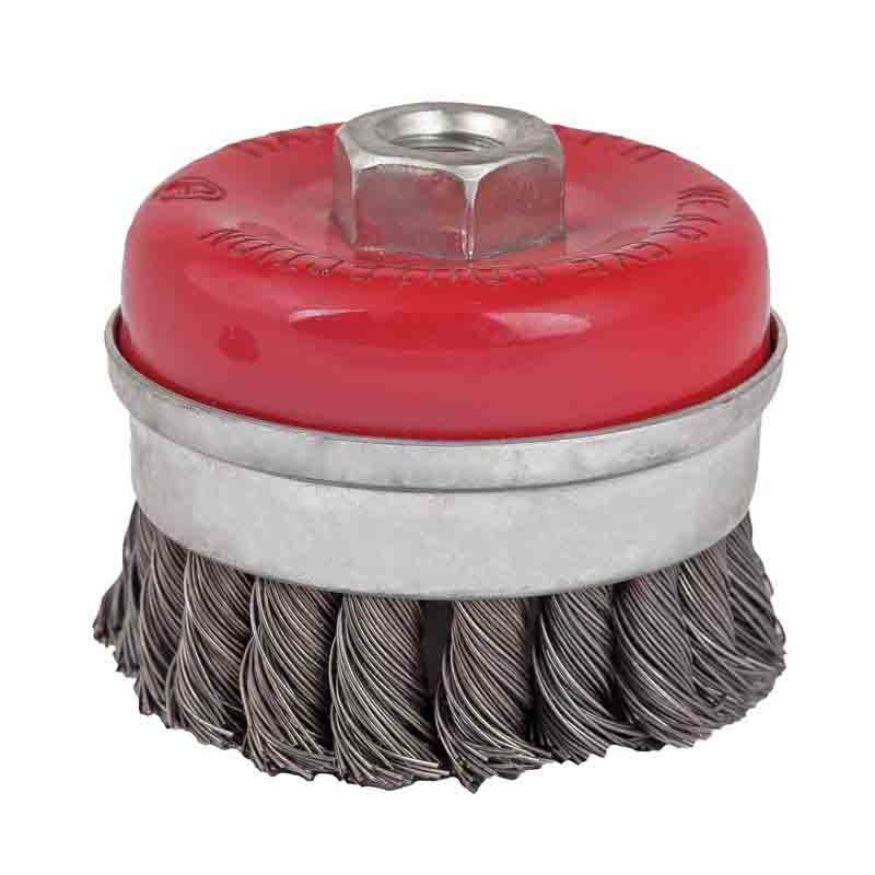 171102 RAIDER Perie sarma rotativa, diametru 75mm, prindere filet M14