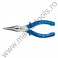 40015 VOREL Cleste cu varf ascutit indoit, lungime 160 mm