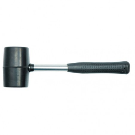 33907 VOREL Ciocan din cauciuc 1000 gr, cu coada din metal