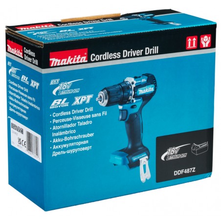 DDF487Z MAKITA Bormasina 40Nm compatibila cu acumulatori Li-Ion 18V