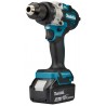 DDF486RTJ MAKITA Bormasina 130Nm cu 2 acumulatori Li-Ion 18V 5Ah