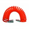 139904 RAIDER Furtun pentru compresor 10m, diametru 6.5x9.5mm, 1/4"M&F