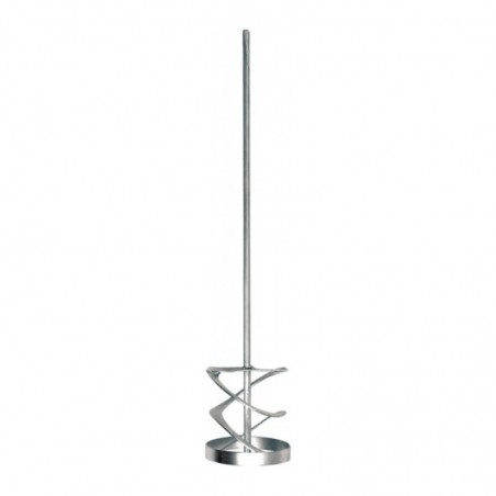 09044 VOREL Mixer vopsea nichelat turbo,80 x 400mm,prindere hexagonala
