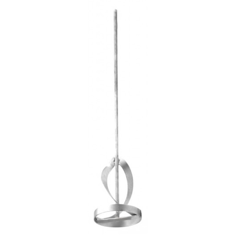 09038 VOREL Mixer pentru vopsea nichelat,80x400 mm,prindere hexagonala