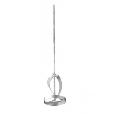 09038 VOREL Mixer pentru vopsea nichelat,80x400 mm,prindere hexagonala