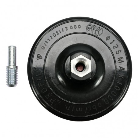08501 VOREL Suport disc cu scai, pentru polizoare unghiulare, 125 mm.