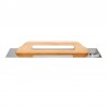 06680 VOREL Gletiera inox, latime 130 mm, lungime 600 mm