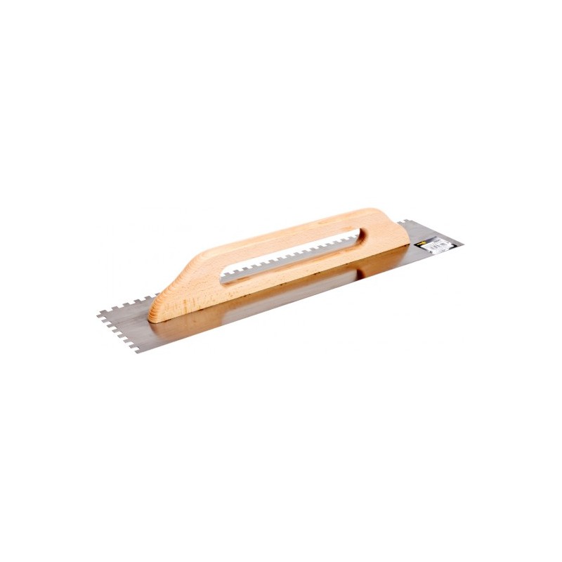 06690 VOREL Gletiera inox crestata,dinti 8x8 mm,lungime 600 mm