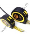 10109 VOREL Ruleta galben negru, latimea benzii 25 mm, lungime 7.5 m
