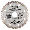 08751 VOREL Disc diamantat turbo 115 x 22.5 mm
