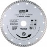 08754 VOREL Disc diamantat turbo 180 x 22.2 mm