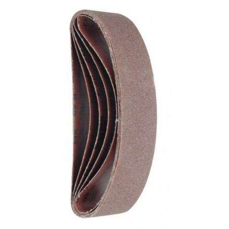 07664 VOREL Set 5 benzi abrazive, granulatie 40, 75 x 533 mm