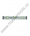 16551 VOREL Nivela aluminiu, cu trei bule, lungime 400 mm