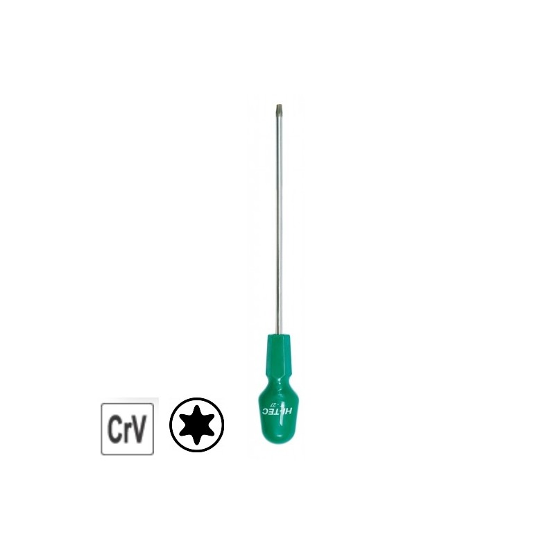 61394 VOREL Surubelnita HI-TEC,magnetizata,varf TORX T20,lungime 200mm