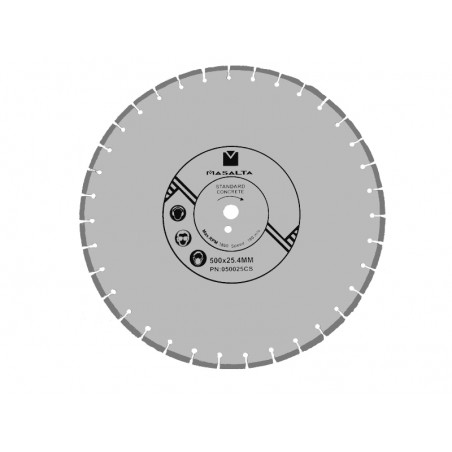 1155200400 MASALTA Disc diamantat pentru beton 400x25.4mm