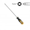 60936 VOREL Surubelnita magnetica stea, PZ2, lungime 100 mm