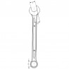 51060 VOREL Cheie combinata 6 mm, capat inclinat 15 grade