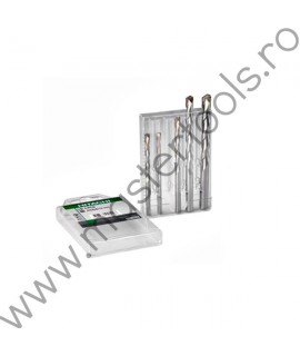 Set burghie cu prindere cilindrica 13 mm gaurit beton HITACHI 780890