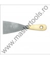 06030 VOREL Spaclu cu din otel inoxidabil maner din lemn, latime 30 mm