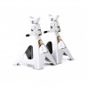 80306 VOREL Set 2 capre,ridicat autovehicule 6 tone,inaltime 385-600mm