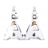 80306 VOREL Set 2 capre,ridicat autovehicule 6 tone,inaltime 385-600mm