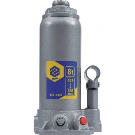 80040 VOREL Cric hidraulic, ridicare 8 tone, inaltime 230-457 mm