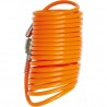 81502 VOREL Furtun spiralat aer, cupla de 1/4", lungime 15 m