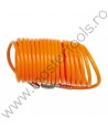 81490 VOREL Furtun spiralat cu mufa cuplaj 1/4", 6 x 8 mm, lungime 5 m