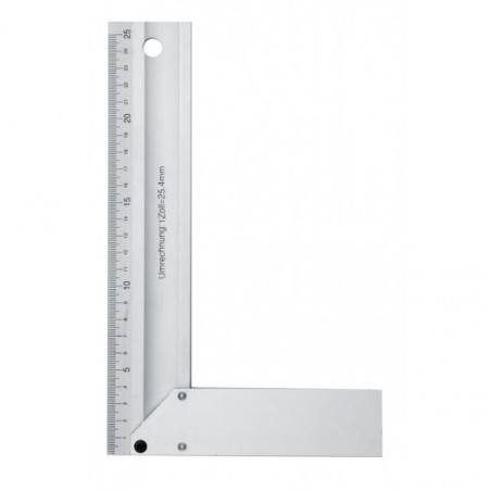 18362 VOREL Echer aluminiu pentru tamplarie, dimensiune 350 mm
