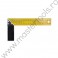 18300 VOREL Echer aluminiu, de tamplarie, 300 mm