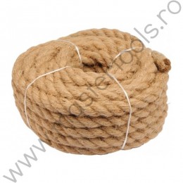 69586 VOREL Funie de iuta impletita, grosime 16 mm, lungime 30 m