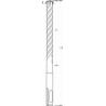2608833818 BOSCH Burghiu gaurit percutie SDS plus-5X 14 x 200 x 260 mm