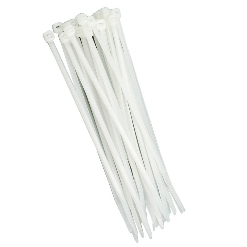 73881 VOREL Set 100 coliere de plastic, dimensiune 75 x 2.4 mm