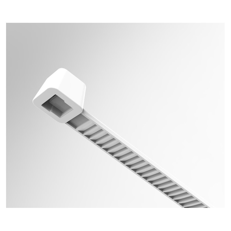 73881 VOREL Set 100 coliere de plastic, dimensiune 75 x 2.4 mm