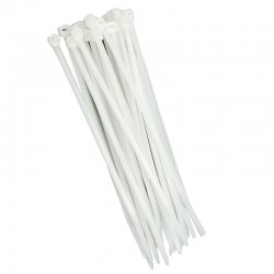 73883 VOREL Set 100 coliere de plastic, dimensiune 150 x 2.5 mm