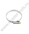 73740 VOREL Colier metalic DAGA, diametru prindere 125-140 mm