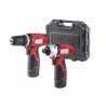 030158 RD-CDIDL01 RAIDER Bormasina si surubelnita impact, 12 V, 1.5 Ah