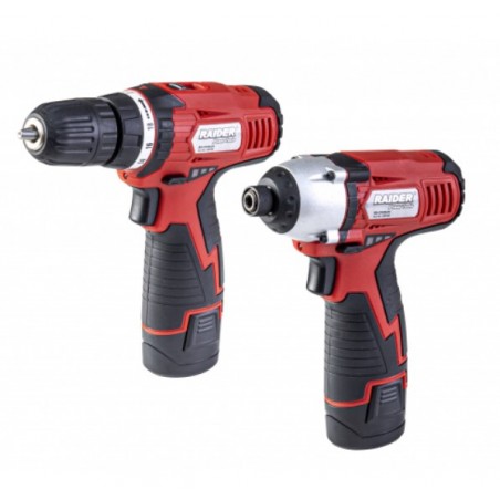 030158 RD-CDIDL01 RAIDER Bormasina si surubelnita impact, 12 V, 1.5 Ah