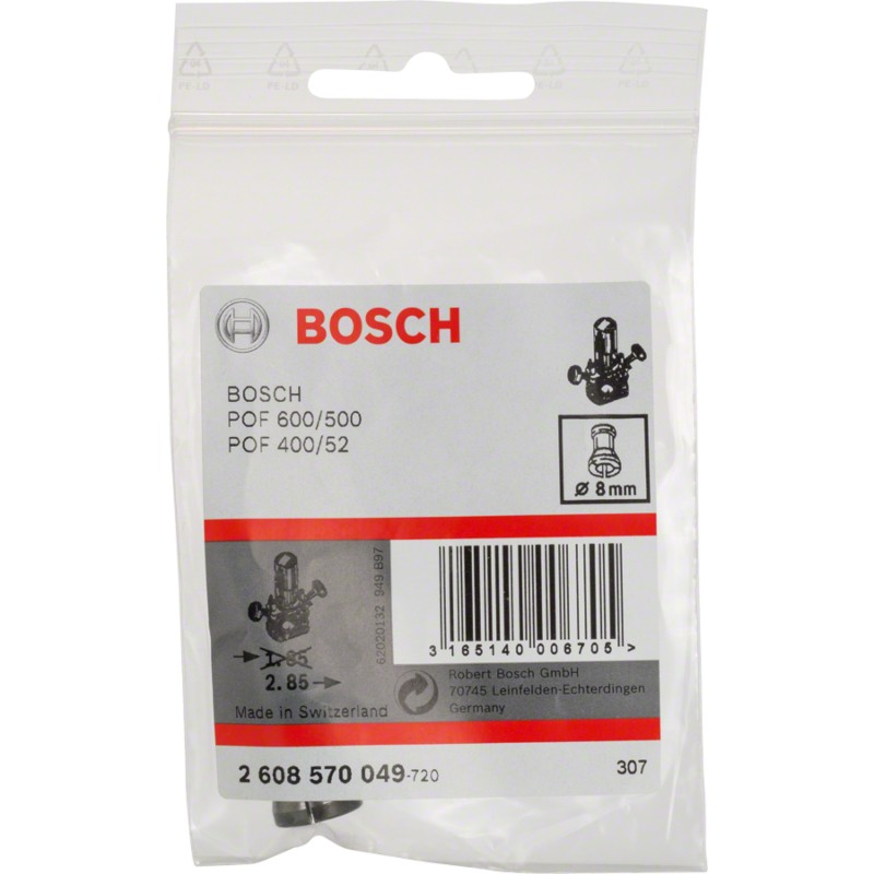 2608570049 BOSCH Bucsa elastica fara piulita de strangere 8mm